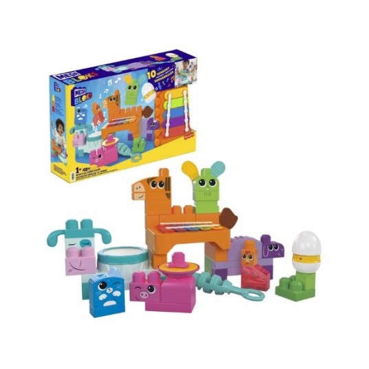 MEGA BLOKS KLOCKI MUZYKALNE ZWIERZĄTKA/2 -zdjęcie numer 1