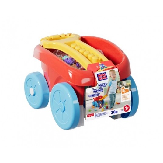 MEGA BLOKS MY FIRST BUILDER BLOCK WAGONIK+KLOCKI/2 -zdjęcie numer 1