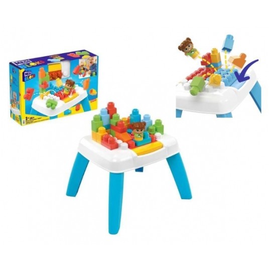 MEGA BLOKS ZESTAW KLOCKÓW STOLIK DLA DZIECI /2 -zdjęcie numer 1
