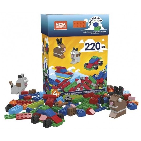 MEGA CONSTRUX KLOCKI 220el /2 -zdjęcie numer 1