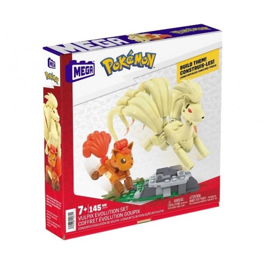 MEGA CONSTRUX KLOCKI POKEMON EWOLUCJA VULPIXA /6 -zdjęcie numer 1