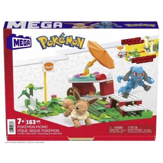 MEGA CONSTRUX KLOCKI POKEMON POKEMONOWY PIKNIK/6 -zdjęcie numer 1