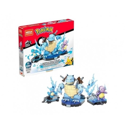 MEGA CONSTRUX POKEMON EWOLUCJA SQUIRTLE /5 -zdjęcie numer 1