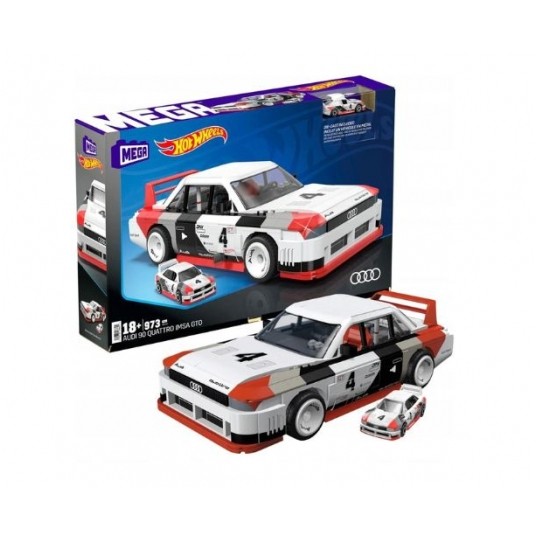 MEGA KLOCKI HOT WHEELS AUDI QUATTRO 973 el /3 -zdjęcie numer 1