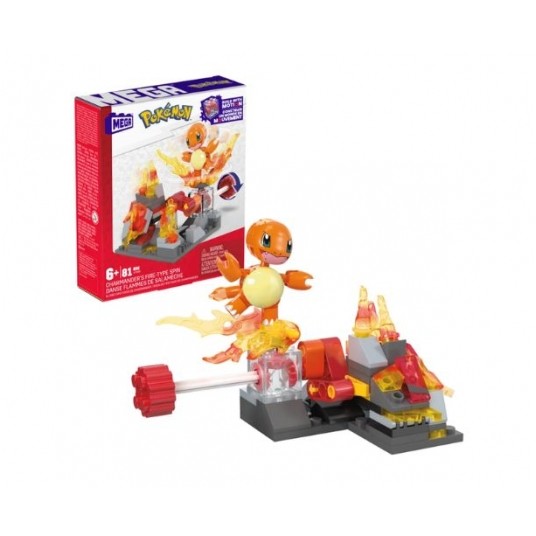MEGABLOCKS POKEMON CONSTRUX ZESTAW CHARMANDER/6 -zdjęcie numer 1