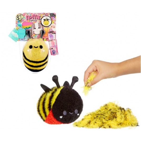 MGA FLUFFIE STUFFIEZ SMALL PLUSH BEE LADYBUG /6 -zdjęcie numer 1