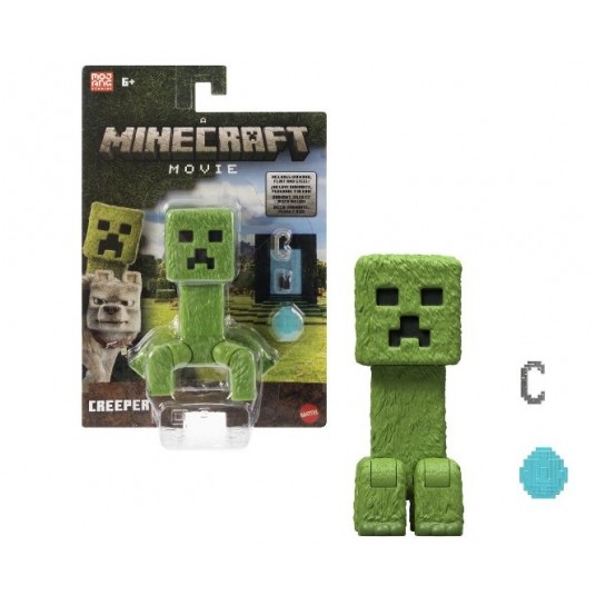 MINECRAFT MOVIE DUŻA FIGURKA CREEPER 10cm /8 -zdjęcie numer 1