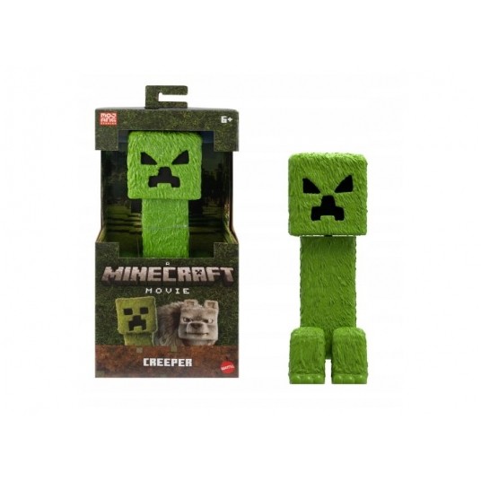 MINECRAFT MOVIE DUŻA FIGURKA FILMOWA CREEPER 30CM -zdjęcie numer 1