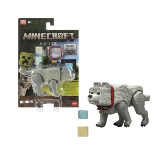 MINECRAFT MOVIE FIGURKA WILK DENNIS /8 -zdjęcie numer 1