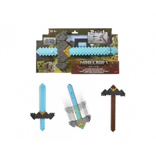 MINECRAFT MOVIE MIECZ I KILOF 2 W1 -zdjęcie numer 1