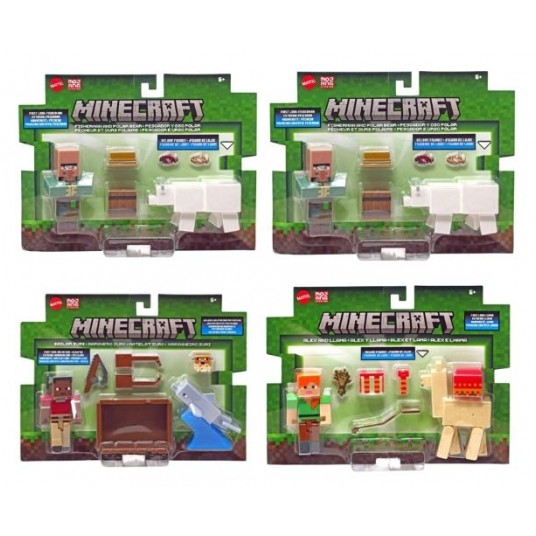 MINECRAFT ZESTAW 2PACK FIGUREK ASST/4 -zdjęcie numer 1