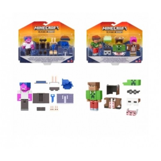 MINECRAFT ZESTAW FIGURKA SERIA KREATOR MIX /4 -zdjęcie numer 1