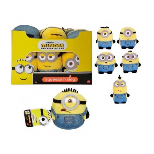 MINIONKI MASKOTKA Z DŹWIĘKIEM - 12 cm /15 -zdjęcie numer 2
