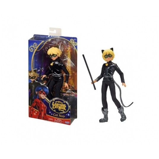 MIRACULOUS MOVIE BIEDRONKA LALKA CZARNY KOT /12 -zdjęcie numer 1