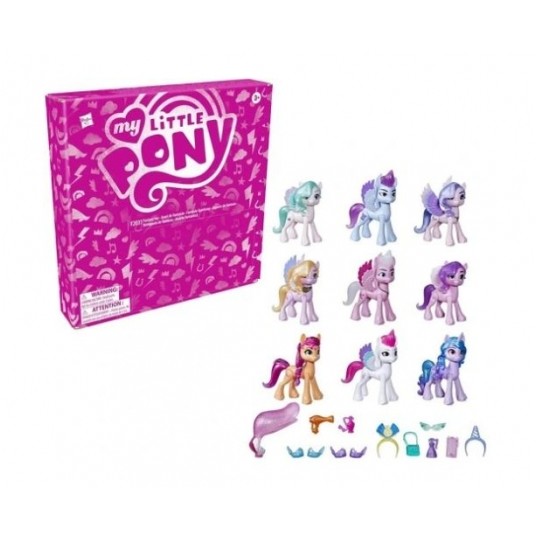 MLP MY LITTLE PONY ZESTAW KRÓLEWSKA GALA 9 FIG. /8 -zdjęcie numer 1