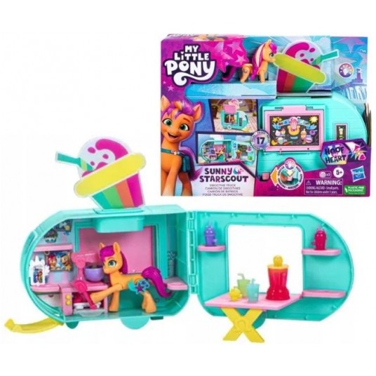 MLP PONY CIĘŻARÓWKA ZE SMOOTHIE + KUCYK SUNNY /3 -zdjęcie numer 1
