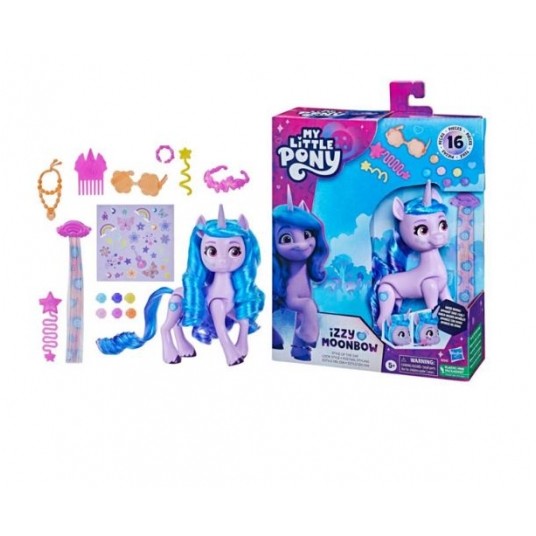 MLP PONY KUCYK IZZY MOONBOW + AKCESORIA /4 -zdjęcie numer 1