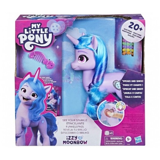 MLP PONY KUCYK IZZY MOONBOW Z BŁYSKOTKAMI /3 -zdjęcie numer 1
