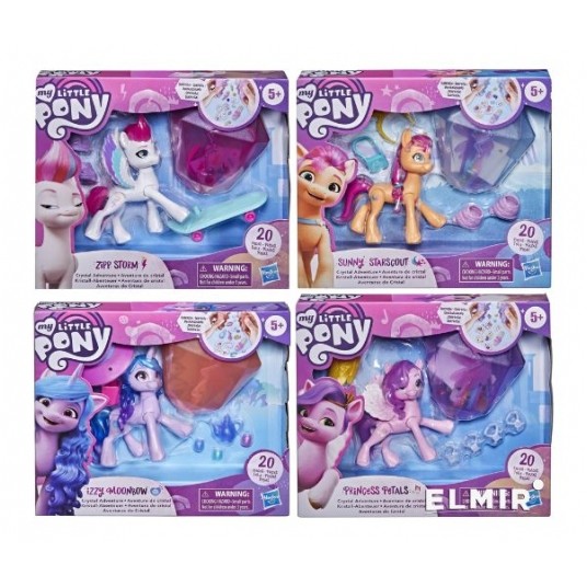 MLP PONY KUCYK KRISTAL ADVENTURES PONIES MIX -zdjęcie numer 1