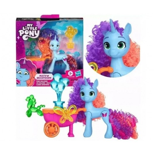 MLP PONY KUCYK MISTY BRIGHTDAWN Z WÓZKIEM /6 -zdjęcie numer 1