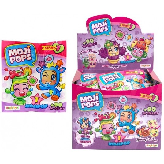 MOJIPOPS SERIA 1 FIGURKA W SASZETCE DISPLAY /24 -zdjęcie numer 1
