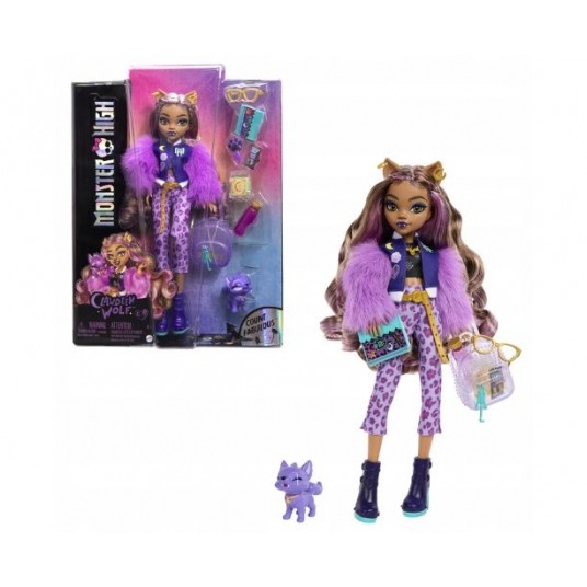 MONSTER HIGH CLAWDEEN WOLF LALKA PODSTAWOWA -zdjęcie numer 1