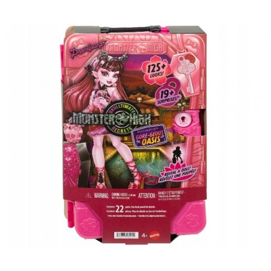 MONSTER HIGH DRACULAURA WAKACJE Z WALIZKA/4 -zdjęcie numer 1
