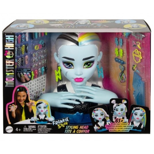 MONSTER HIGH GŁOWA DO STYLIZACJI /1 -zdjęcie numer 1