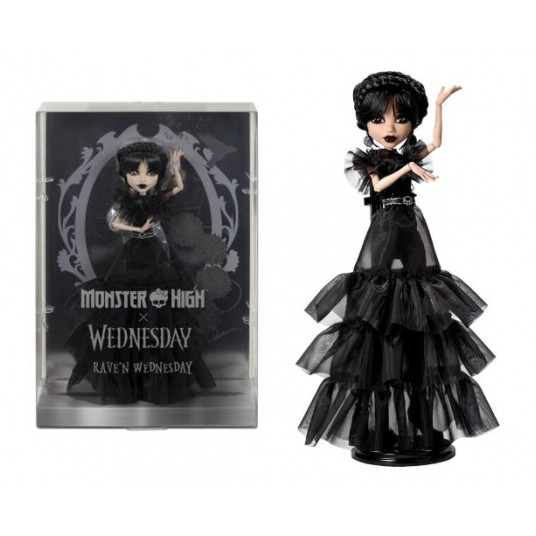 *** MONSTER HIGH LALKA RAVE'N WEDNESDAY /1 -zdjęcie numer 1