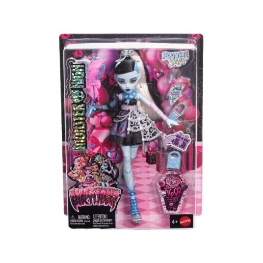 MONSTER HIGH SCARRY BIRTHDAY LALKA FRANKIE STEIN/4 -zdjęcie numer 1