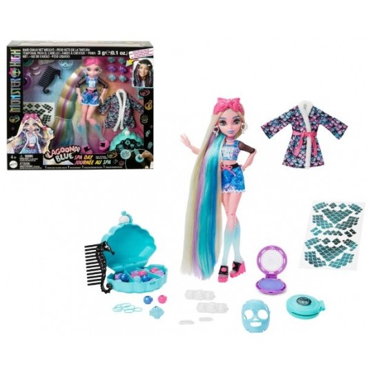 MONSTER HIGH SPA DAY LALKA LAGOONA BLUE/4 -zdjęcie numer 1
