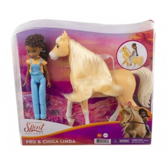 MUSTANG SPIRIT LALKA PRU + KOŃ CHICA LINDA /4 -zdjęcie numer 1