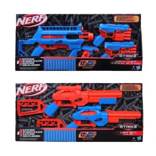 NERF ALPHA STRIKE LYNX SD-1 DUAL SET/BLASTER SET/4 -zdjęcie numer 1