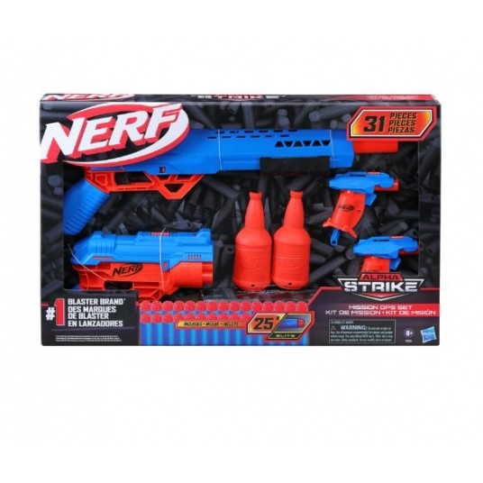 NERF ALPHA STRIKE MISSION OPS ZESTAW PISTOLETÓW /4 -zdjęcie numer 1