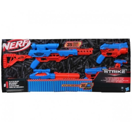 NERF ALPHA STRIKE WYRZUTNIA ULTIMATEMISSION PACK/4 -zdjęcie numer 1