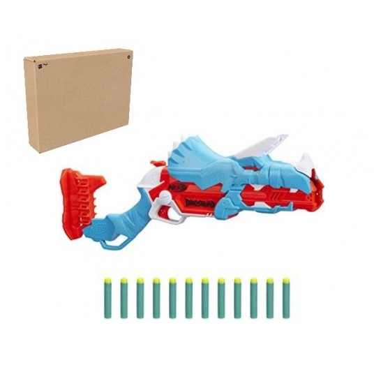 NERF DINOSQUAD TRICERA-BLAST BROWN BOX /18 -zdjęcie numer 1