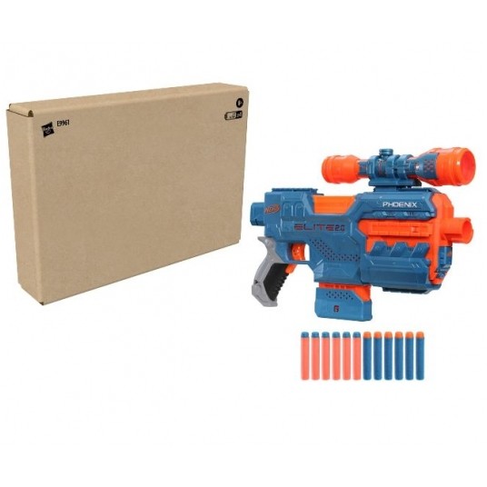 NERF ELITE 2.0 PHOENIX CS-6 BROWN BOX /8 -zdjęcie numer 2