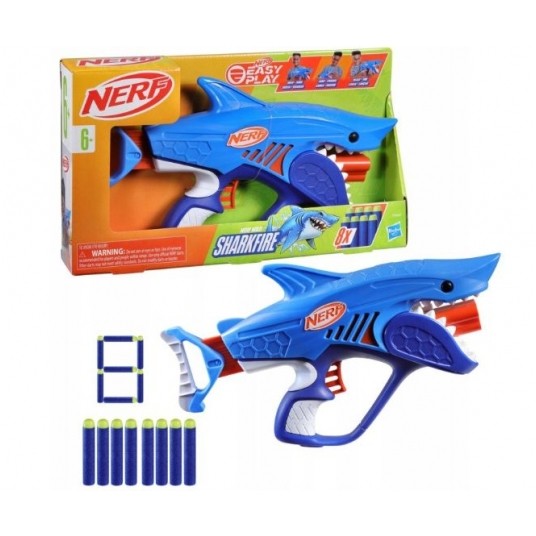 NERF ELITE JUNIOR SHARKFIRE /4 -zdjęcie numer 1