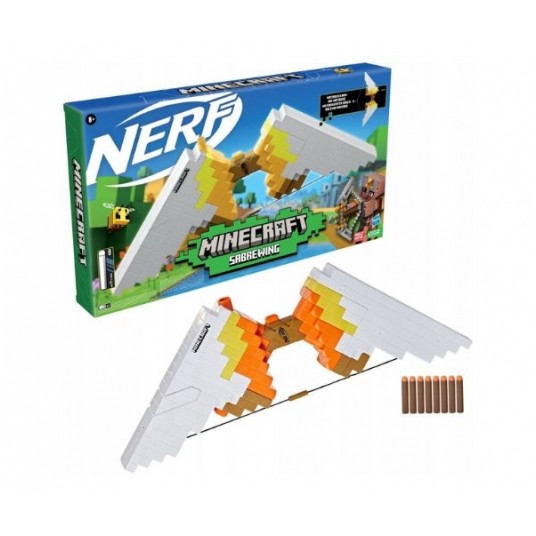 NERF ELITE WYRZUTNIA ŁUK MINECRAFT /4 -zdjęcie numer 1