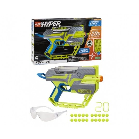 NERF HYPER FUEL 20 BLASTER /4 -zdjęcie numer 1