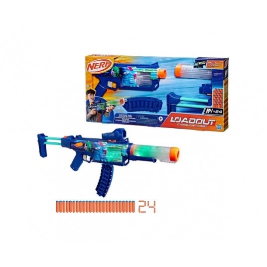 NERF LOADOUT CYBERLIGHT GHOST + 24 STRZAŁKI -zdjęcie numer 1