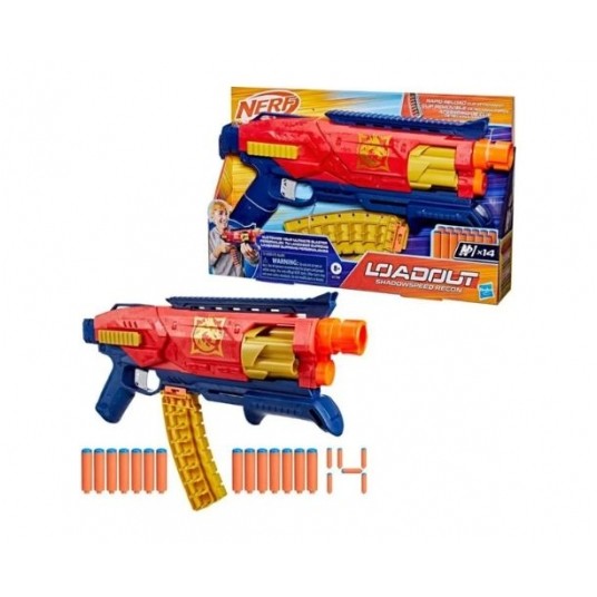 NERF LOADOUT SHADOWSPEED + 14 STRZAŁEK -zdjęcie numer 1