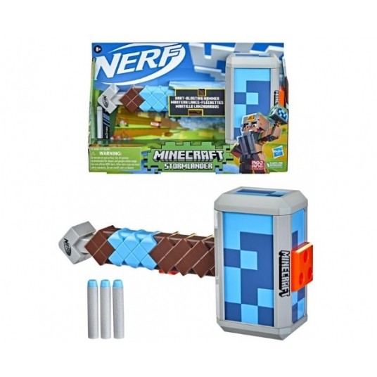 NERF MINECRAFT WYRZUTNIA STORMLANDER /3 -zdjęcie numer 1