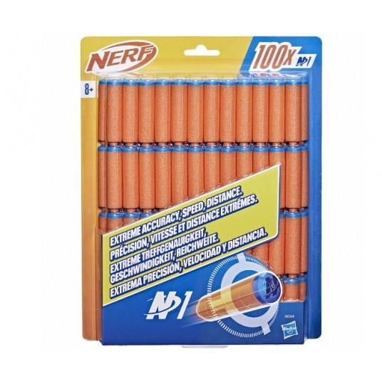 NERF N-SERIES ZESTAW STRZAŁKI 100 PACK /8 -zdjęcie numer 1