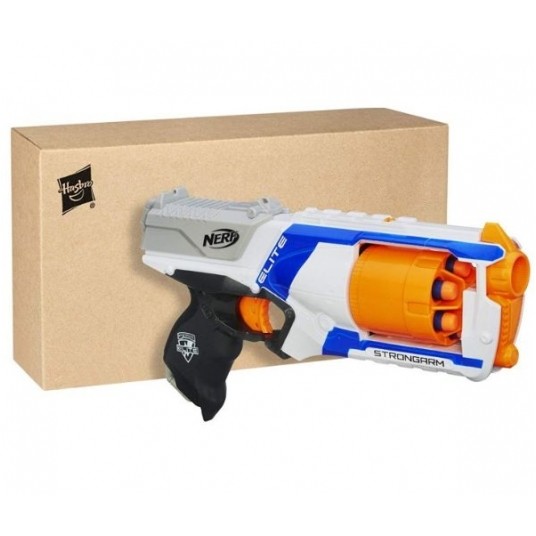 NERF N-STRIKE ELITE STRONGARM + 6 STRZAŁEK BB /6 -zdjęcie numer 1