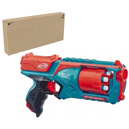 NERF N-STRIKE ELITE STRONGARM BROWN BOX /16 -zdjęcie numer 1