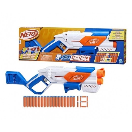 NERF N STRIKE STRIKEBACK + 18 STRZAŁEK -zdjęcie numer 1