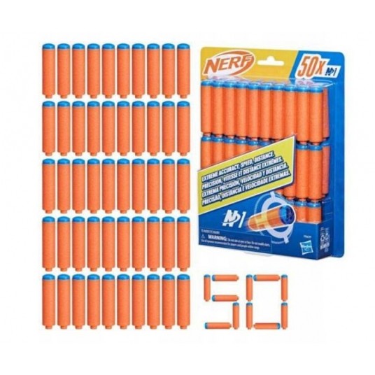 NERF REFILL ZESTAW UZUPEŁNIAJĄCY 50x STRZAŁKI / -zdjęcie numer 1