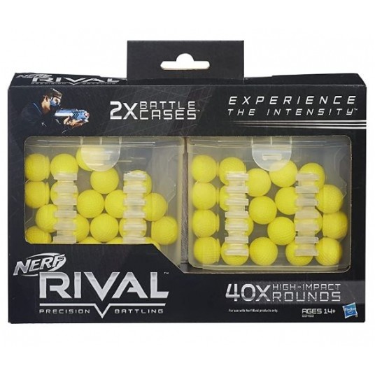 NERF RIVAL BATTLE ZESTAW UZUPEŁNIAJĄCY 40KUL /6 -zdjęcie numer 1