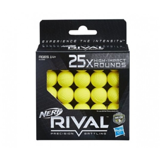 NERF RIVAL ZESTAW UZUPEŁNIAJĄCY 25x KULKI -zdjęcie numer 1